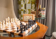 The Harmon Room fica na unidade de Lexington do conglomerado 