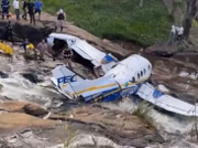 Avião com Marília Mendonça caiu no interior de MG