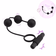 Vibrador com bolas de silicone