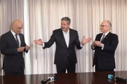 Lira, Fachin e Moraes assinam acordo de cooperação entre Câmara e TSE