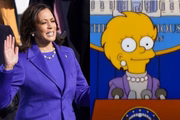 Kamala Harris e Lisa Simpson