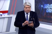 Datena comentou o caso do delegado em seu programa na televisão