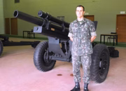 Coronel Rubens Pierrotti Jr. quando atuava no Projeto Simaf