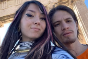 Órion Hernandez e a namorada Shani Louk