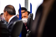 Motoboy Ivanildo Gonçalves, da VTCLog, na CPI da Covid-19