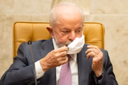 Lula na posse de Barroso como presidente do STF