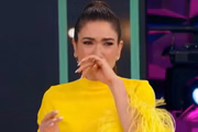 Patrícia Abravanel emocionada