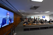 Ministro da Saúde, Marcelo Queiroga, em depoimento à CPI da Covid-19