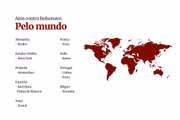 Países que receberão atos Arte: Marcos Garcia/Metrópoles