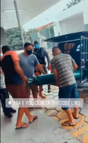 A região sofre com a falta de oxigênio para pacientes de Covid-19