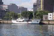 Navio W. Besnard, que fez a primeira expedição brasileira à Antártida