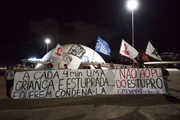 Manifestação contra PL