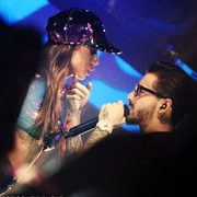Eles gravaram um clipe juntos