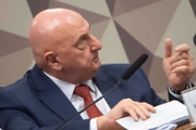 General do Exército Gonçalves Dias durante depoimento à CPMI do 8 de janeiro