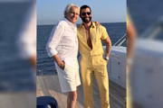 Governador Ronaldo Caiado viajou com Gusttavo Lima para aniversário do cantor na Grécia