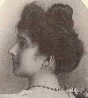 Jeanne-Calment com 20 anos de idade