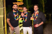 Bruno Sartori, Rafael Damas e Rick Emediato