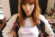 A nova mamãe comemorou muito