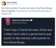 Tem até gente preocupada com a apresentadora Ana Maria Braga