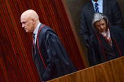 Ministro Alexandre de Moraes, presidente do TSE, no julgamento de inelegibilidade de Jair Bolsonaro