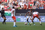 Fluminense dominou o primeiro tempo