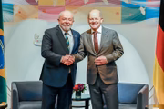Lula e Olaf Scholz