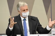 Ex-assessor do Ministério da Saúde Airton Cascavel na CPI da Covid-19