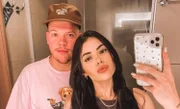 Ferrugem com a esposa, Thaís Vasconcellos