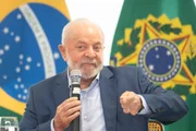 Lula em reunião ministerial em 3 de novembro, com ministros da infraestrutura