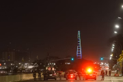 Manifestantes fazem ato em favor de Bolsonaro, em Brasília
