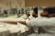 Rafaela e o pai, Thiago Luís Ferreira de Carvalho