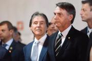 Eunício Oliveira e Jair Bolsonaro