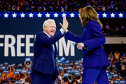 Tim Walz e Kamala Harris