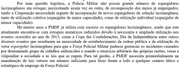 Os estoques de spray de pimenta da PMDF são baixos desde 2013
