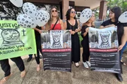 O grupo pede justiça pelos maus-tratos contra os gatos tigrados