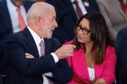 Janja costuma acompanhar Lula em agendas internacionais