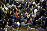 Votação da reforma tributária na Câmara dos Deputados