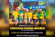 Em Goiânia, grupos sairão do estádio Serra Dourada, na manhã do dia 7 de setembro