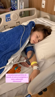 Sofia, filha de Ferrugem, passou por dois procedimentos cirúrgicos