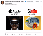 Novo óculos de realidade virtual vira meme na internet