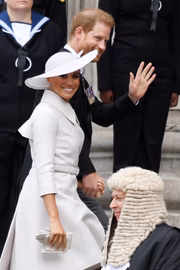O compromisso real foi o primeiro de Harry e Meghan desde que os duques de Sussex abdicaram dos cargos de alto escalão da realeza britânica 