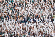 Torcida do Palmeiras faz a festa na arquibancada