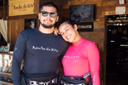 Bruno Gissoni e Yanna Lavigne