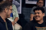 Lucas Buda no Que História é Essa, Porchat?