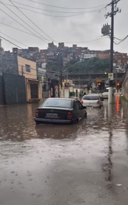 A região mais atingida é a do entorno do Córrego Morro do S.