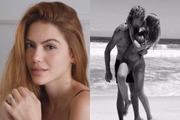 Sarah Poncio e Bruno Krupp
