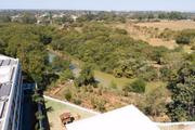 Área vista de cima