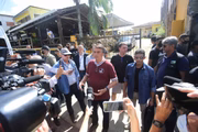 Presidente dormiu na cidade
