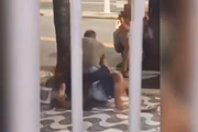 O autor do crime fugiu após as agressões