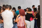 Indignados, os parentes querem justiça após a tragédia